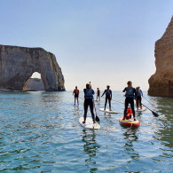 Decouvertes des arches dEtretat en paddle